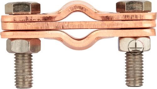 The control clamp for the connection of down conductors wire + wire (copper)-2